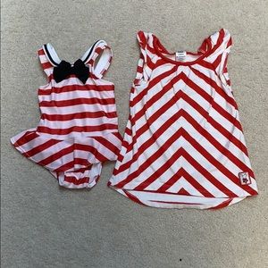 Olivia for Gymboree dress and swimsuit set 12-18m